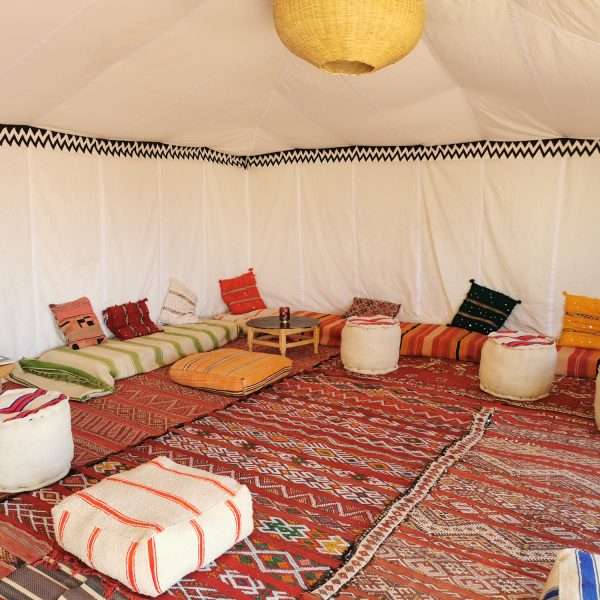 camping chic dans le Sahara