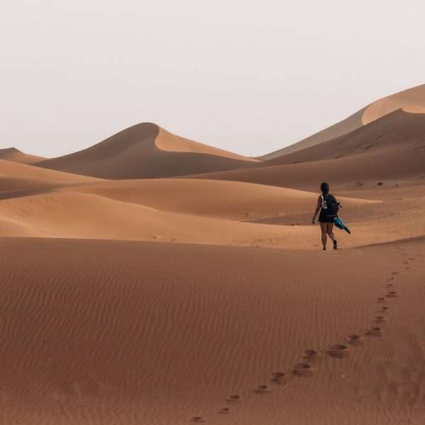 Plus grande dune du désert Marocain